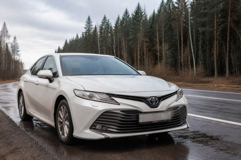 Оценка Toyota Camry XV70 2021 года с пробегом 86 500 км в Санкт-Петербурге.